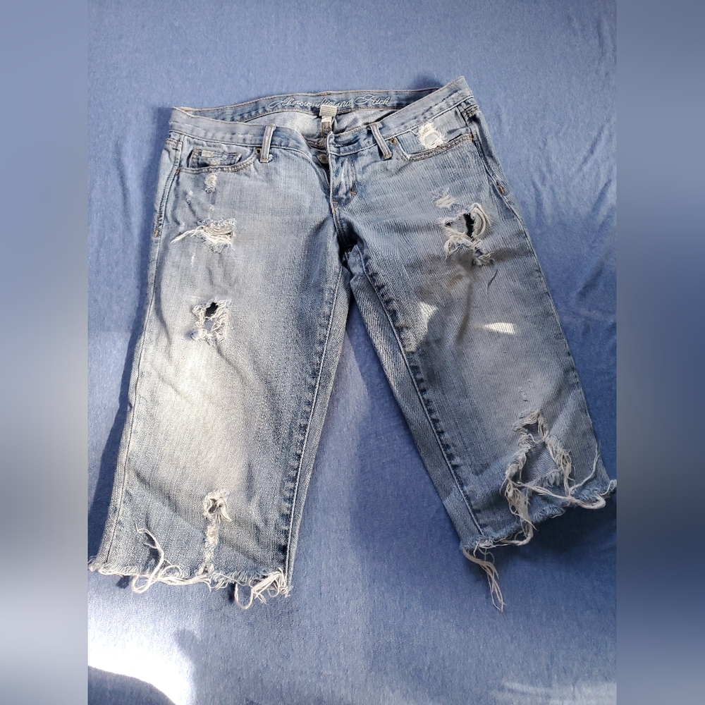 Abercrombie & Fitch size 2 cut off jeans